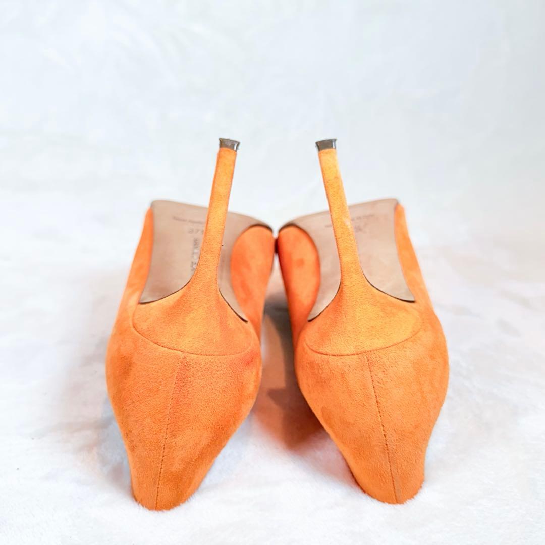 【美品】MANOLO BLAHNIK マノロブラニク スエード パンプス