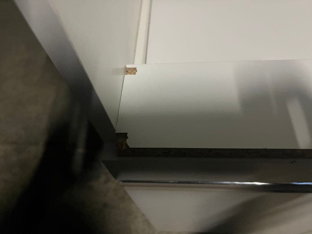 【関東限定】ニトリ レンジ台 フォルムRE9090 ホワイト