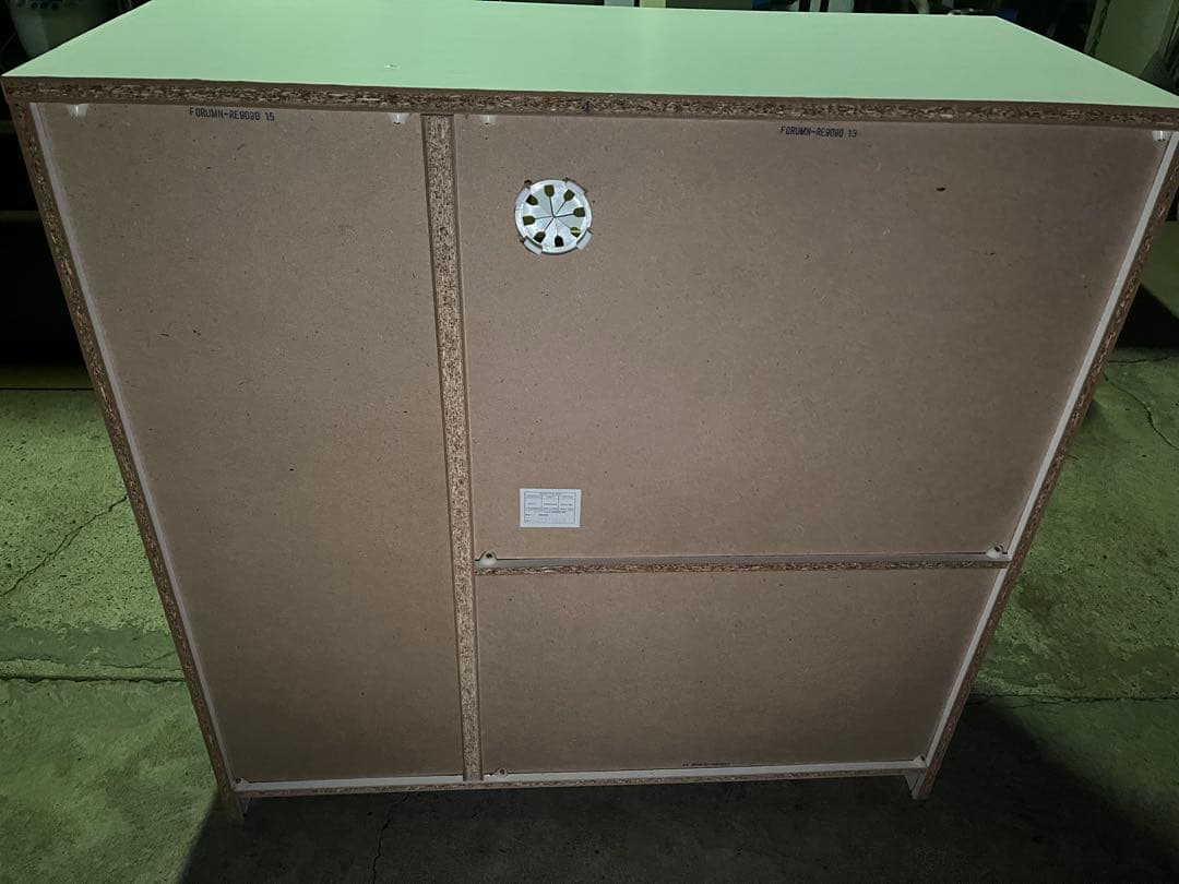 【関東限定】ニトリ レンジ台 フォルムRE9090 ホワイト