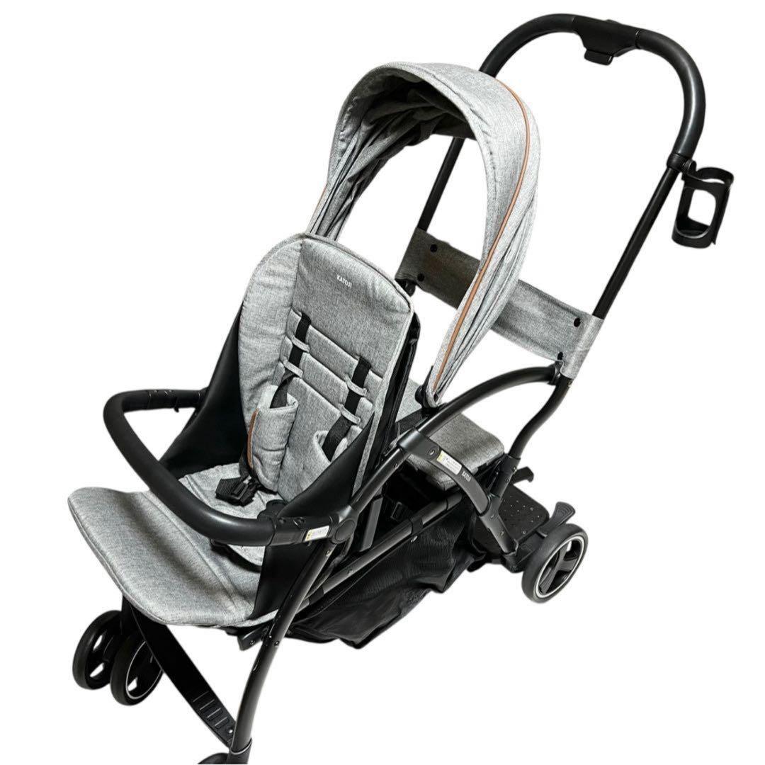 【未使用級美品】 2-Seater 2人乗り　双子 ベビーカー　KATOJI