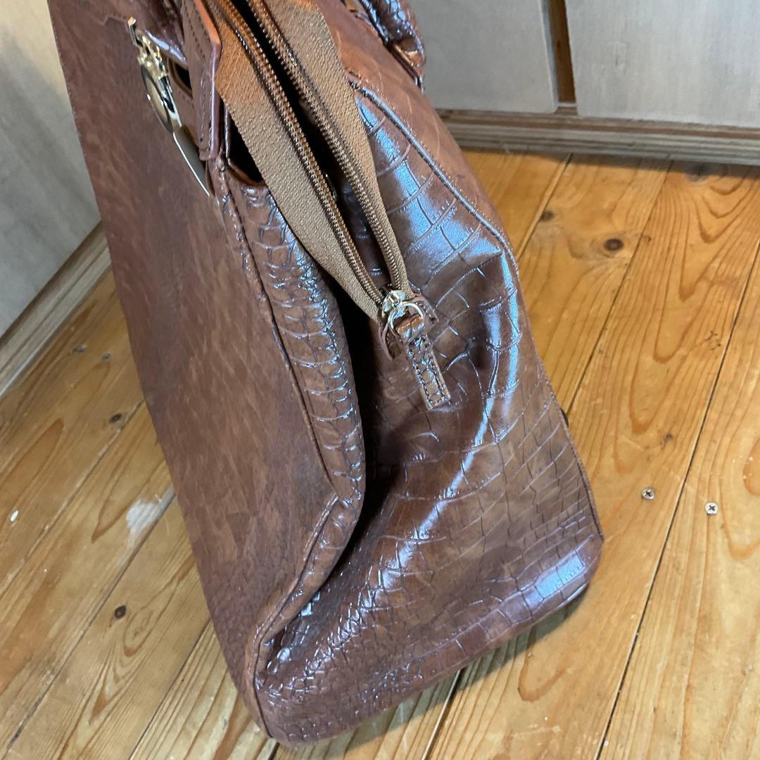 新品 未使用 COOCO クーコ キャリーカート キャリーバッグ クロコ 型押し