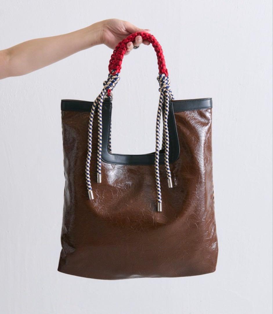 【美品！】ear PAPILLONNER，イアパピヨネトートバッグ 今期