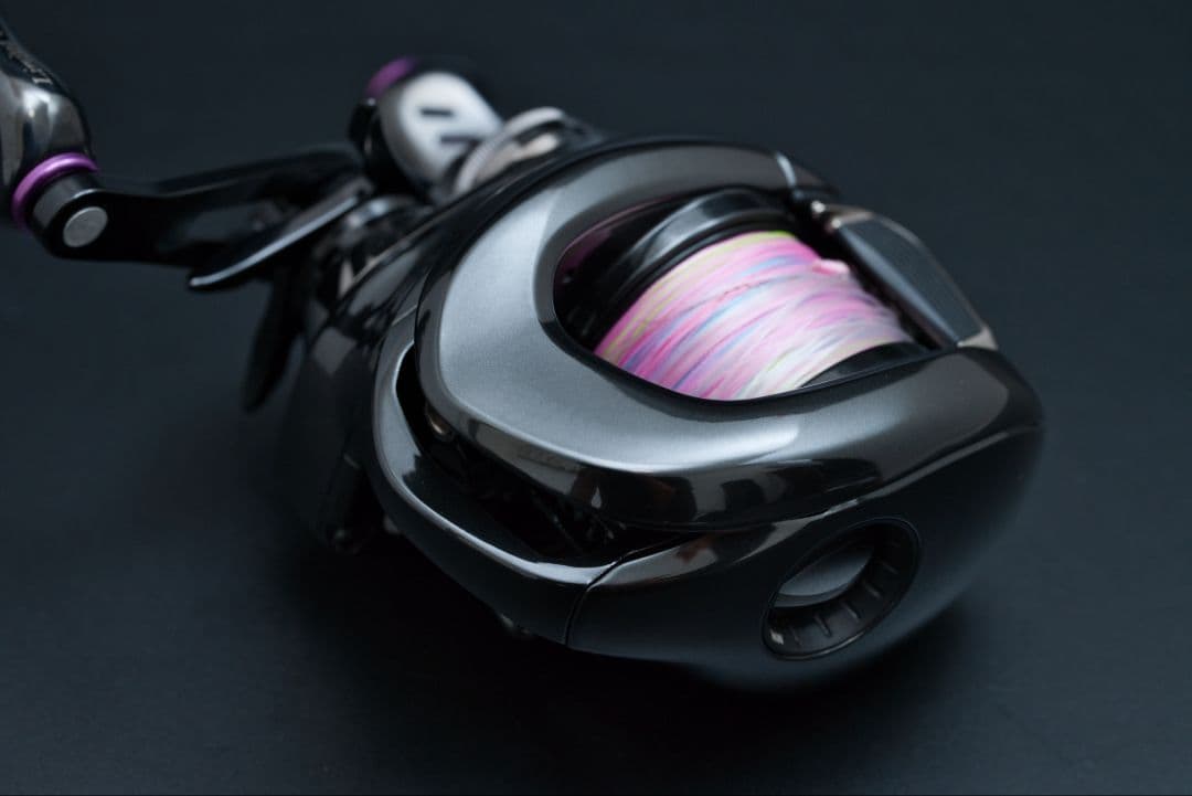 「美品シマノ 23アンタレスDCMD XG リブレ限定ハンドルノブPEライン付き