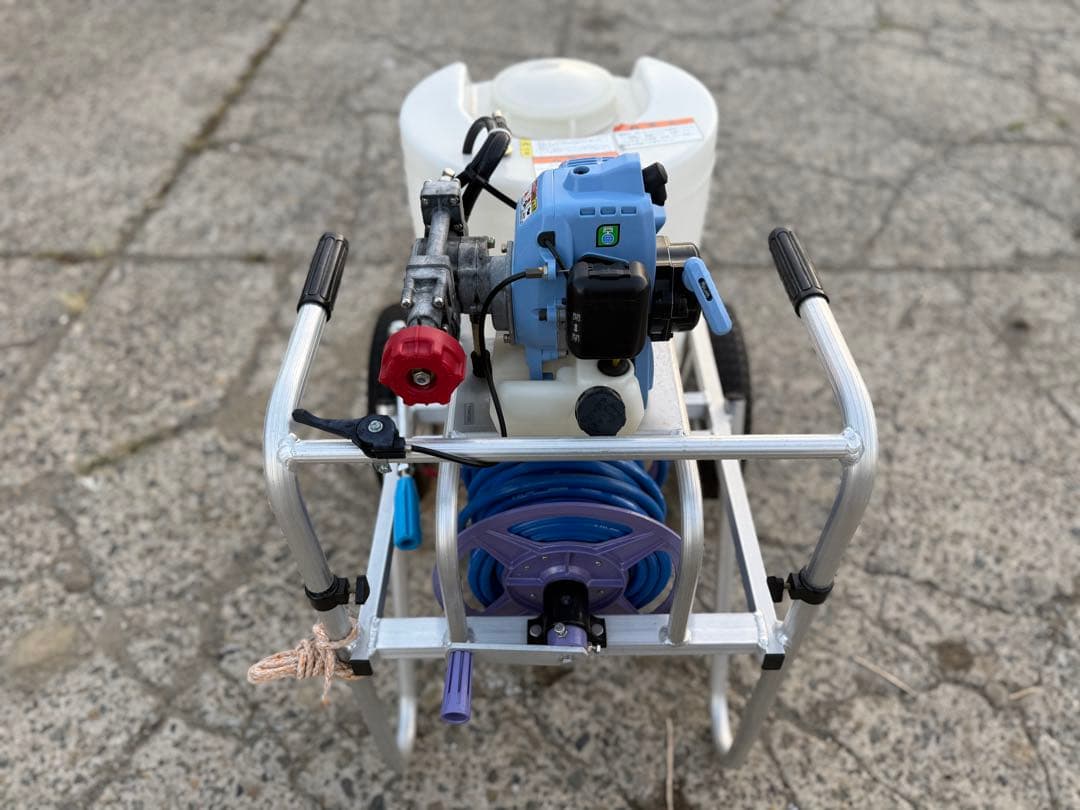 「新潟県長岡市発」丸山　噴霧器　GS51EMR タンク付きキャリー　動作確認済み