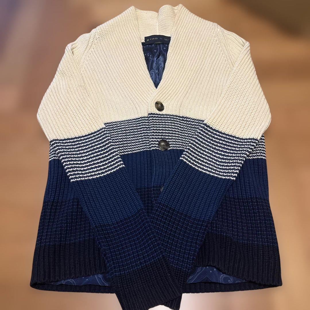 ETRO ボタン付きカーディガン