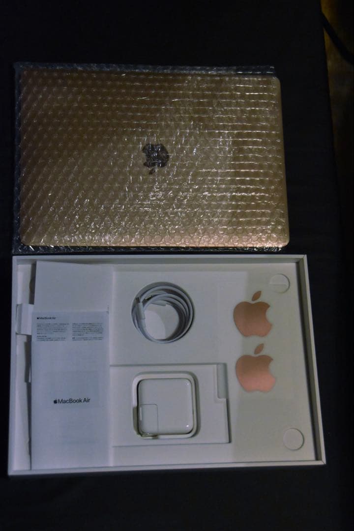 【液晶映りOK】M1 MacBookAirゴールドジャンク外装美品（1/17まで