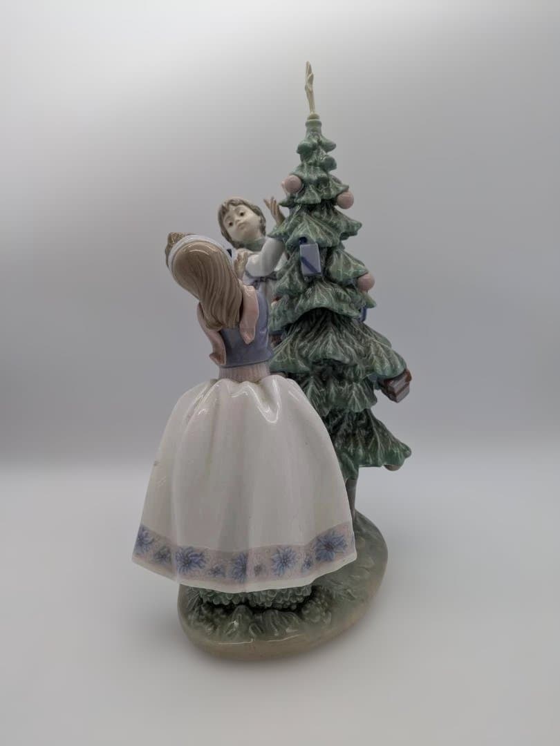 #15235　リヤドロLLADRO　クリスマス　ツリーを飾ろう