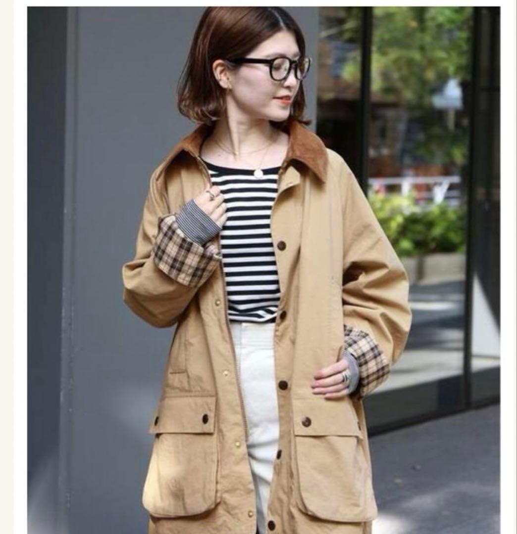 スピックアンドスパン　Barbour バブアー　別注BEAUFORT チェック