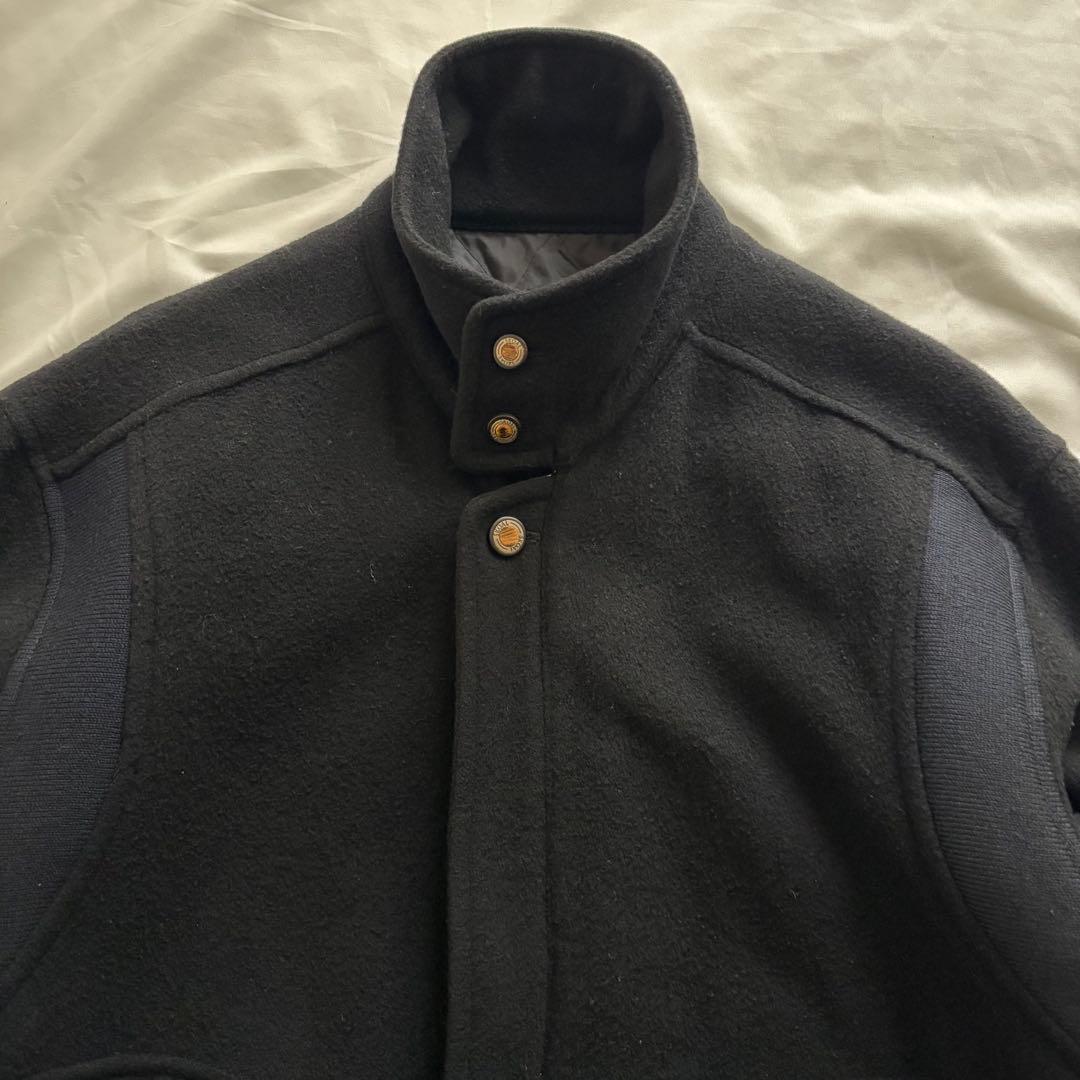 90’s vintage ウールブルゾン ブラック 短丈 アメカジ カジュアル