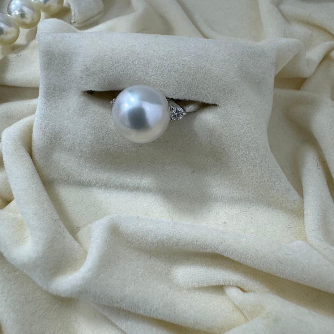 k14wgイヤリング,pt900リング,パールネックレス　美品　金プラチナ上昇中