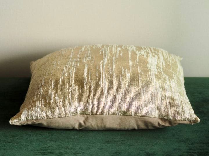 値下げ✩Anthropologie アンソロポロジー 特大クッション ゴールド