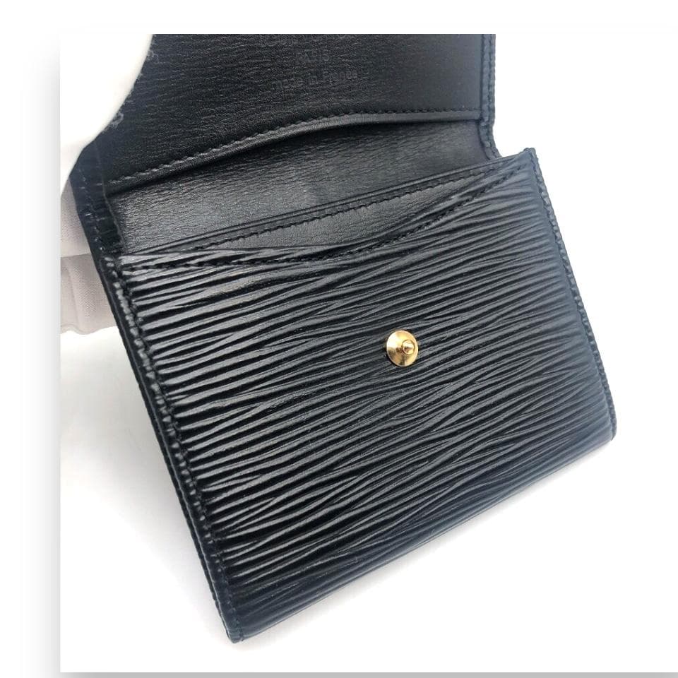 【美品】ルイヴィトン エピ ポルトモネ サーンプル ケース ブラック