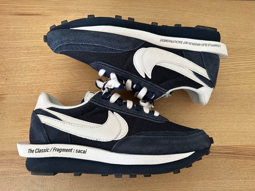 Fragment × sacai × Nike LD Waffle 27cm