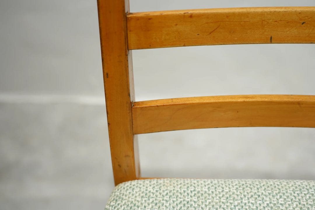 イギリス　ビンテージ　60s ラダーバックチェア　椅子　古木　北欧