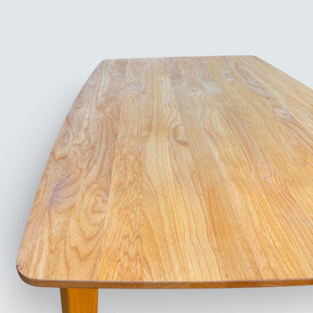 モモナチュラル ダイニングテーブル 135cm 天然木【送料込】