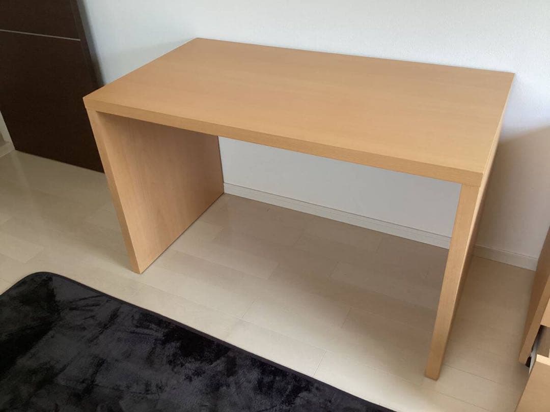 無印良品　ブナ材デスク