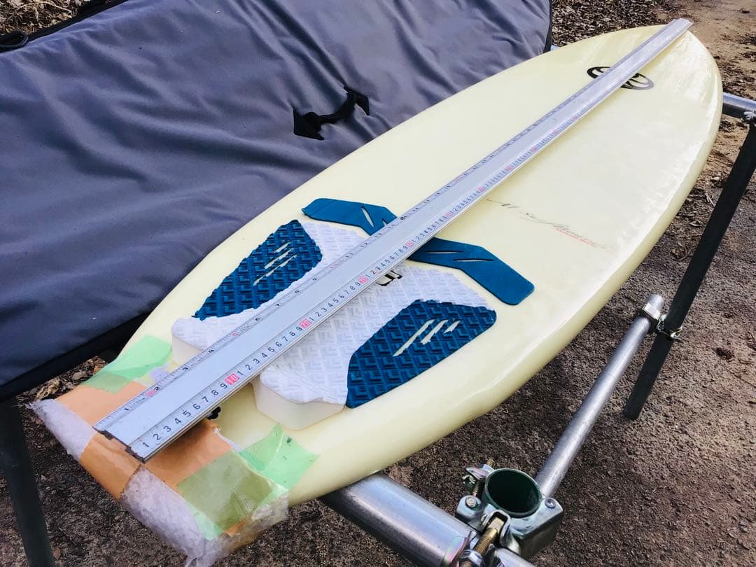 A1サーフボード製  Tsaiカスタムシェイプ 6ft ケース付 美品