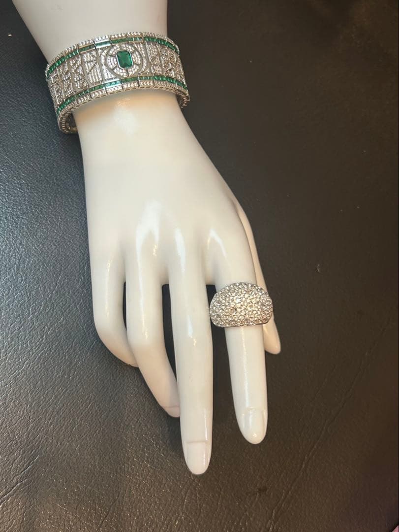 スワロフスキーパヴェリング14号➕スワロフスキーオマケ