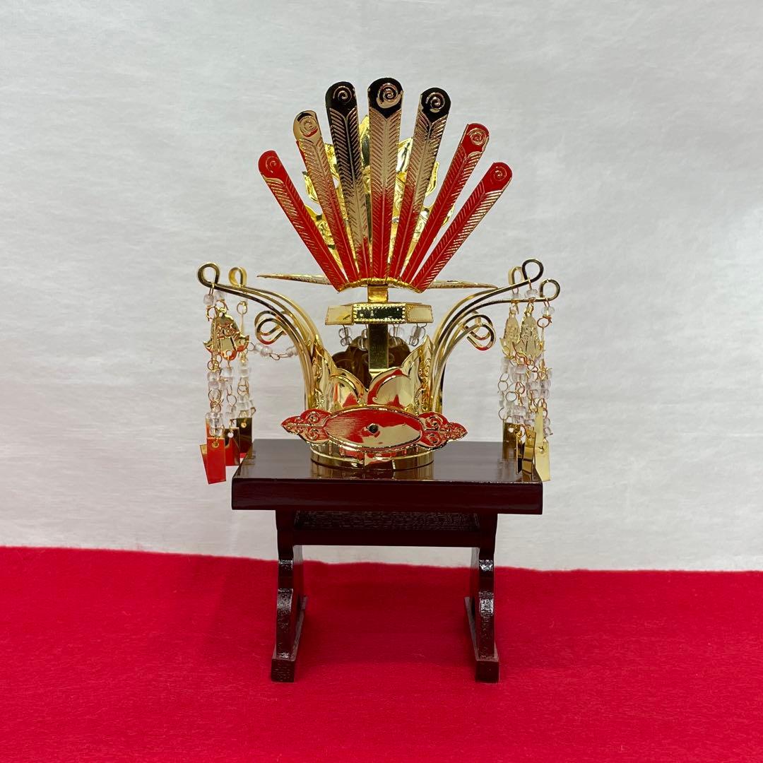 雛人形　桃の節句　極大特製天冠弥栄