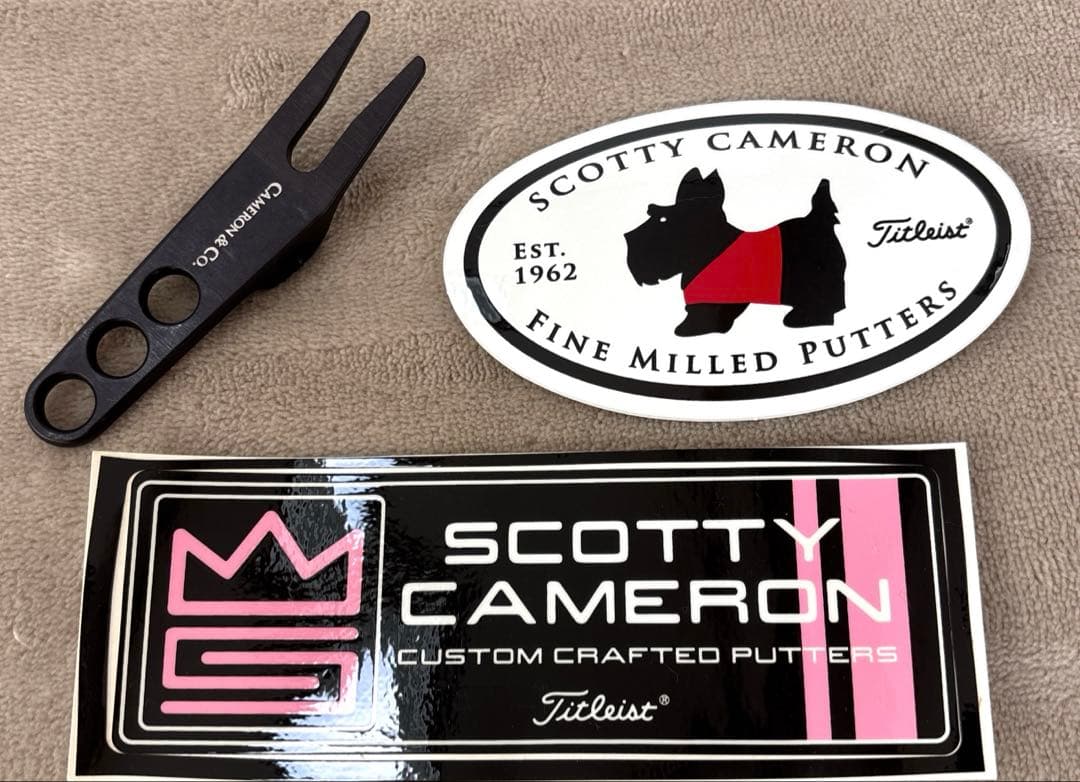 Scotty Cameronピボットツール＆ヴィンテージステッカー2種セット