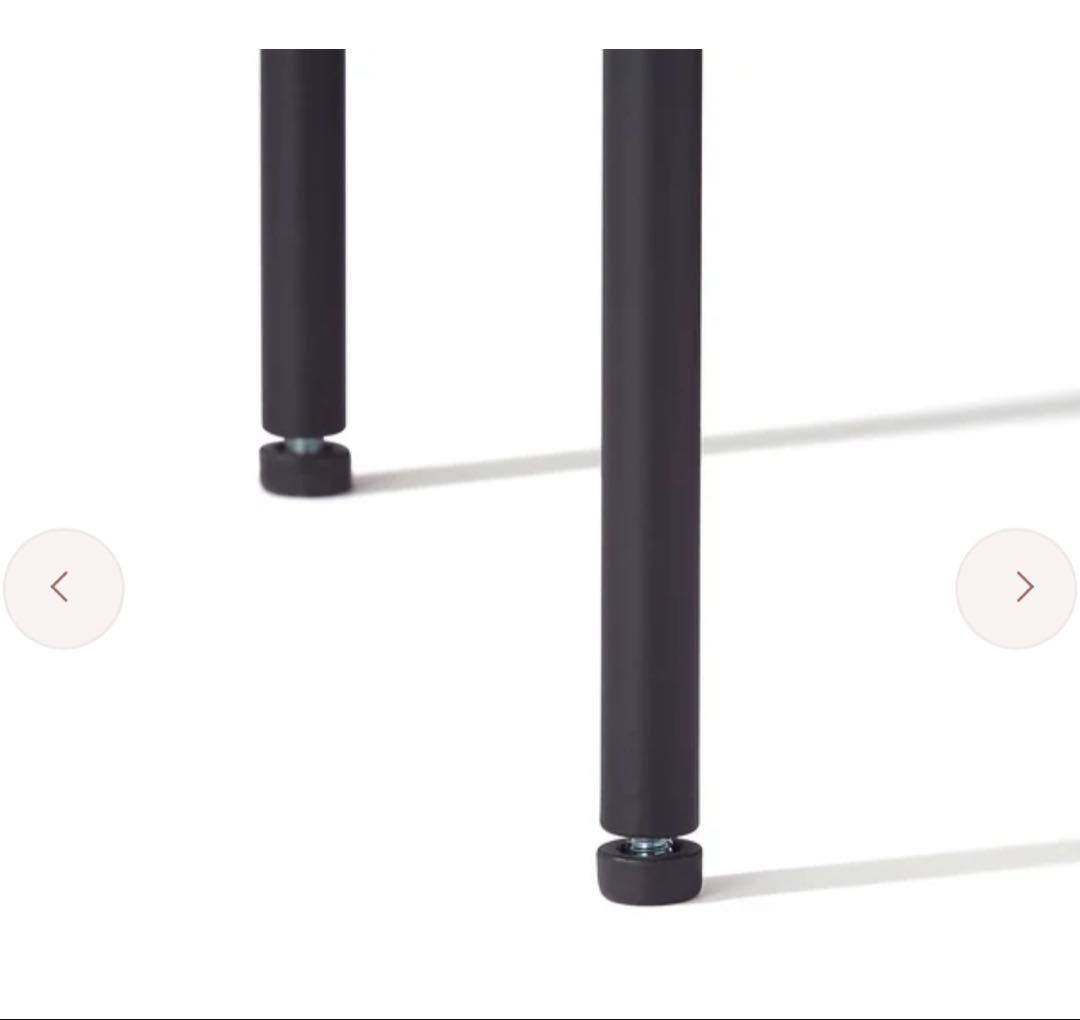 Francfranc レガート コーヒーテーブル S ブラック×ブラウン