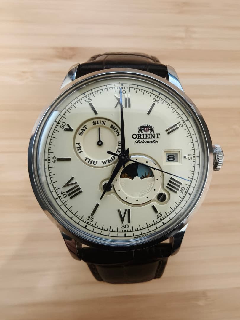 ORIENT RN-AK0803Y バンビーノ サン&ムーン