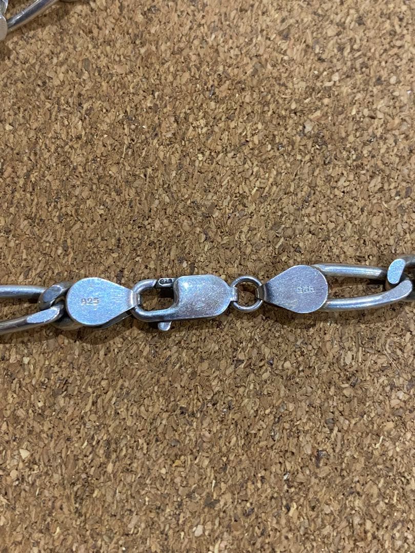 シルバー 925ツイストチェーン ネックレス