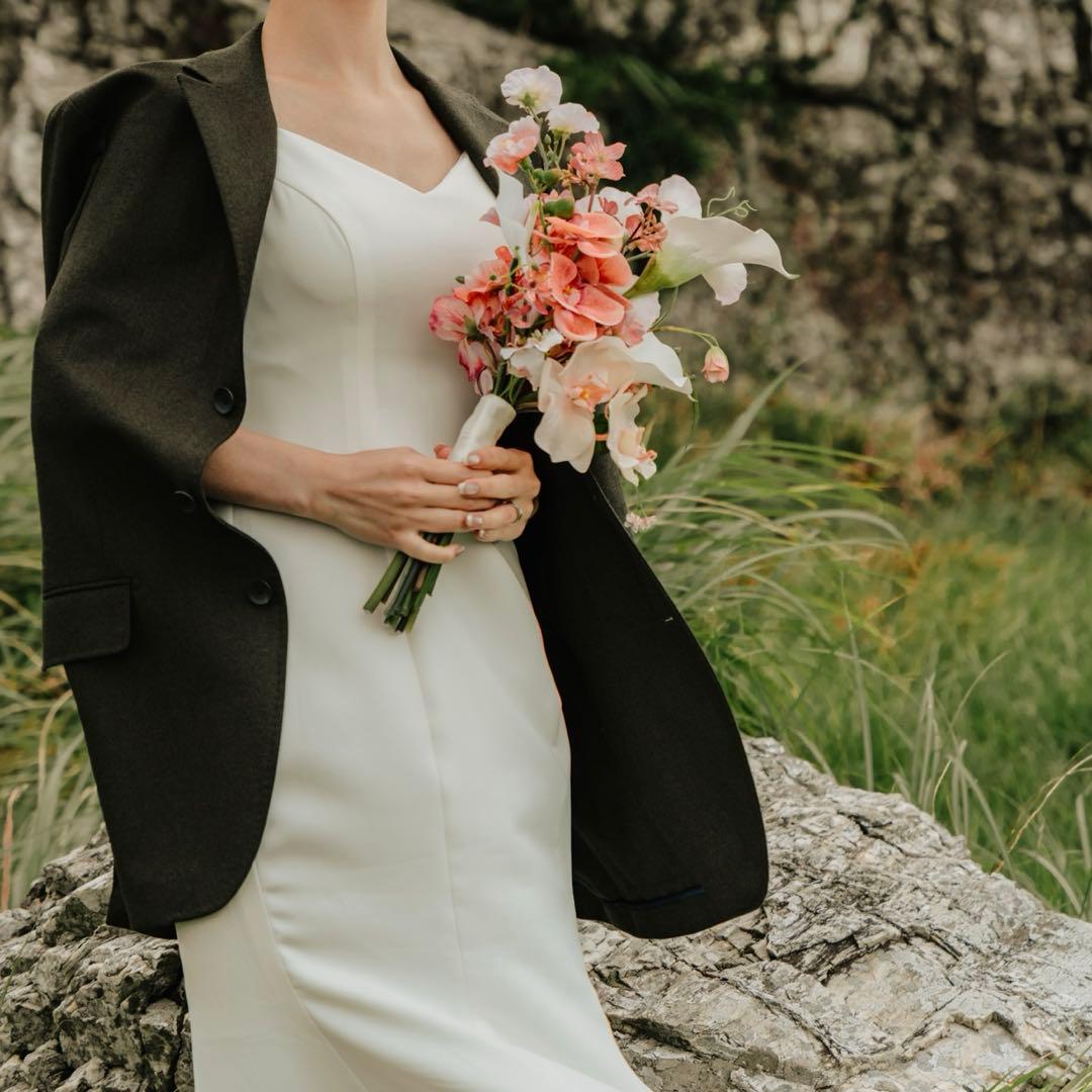 【値下げ価格】ウェディングブーケ（ピンク）