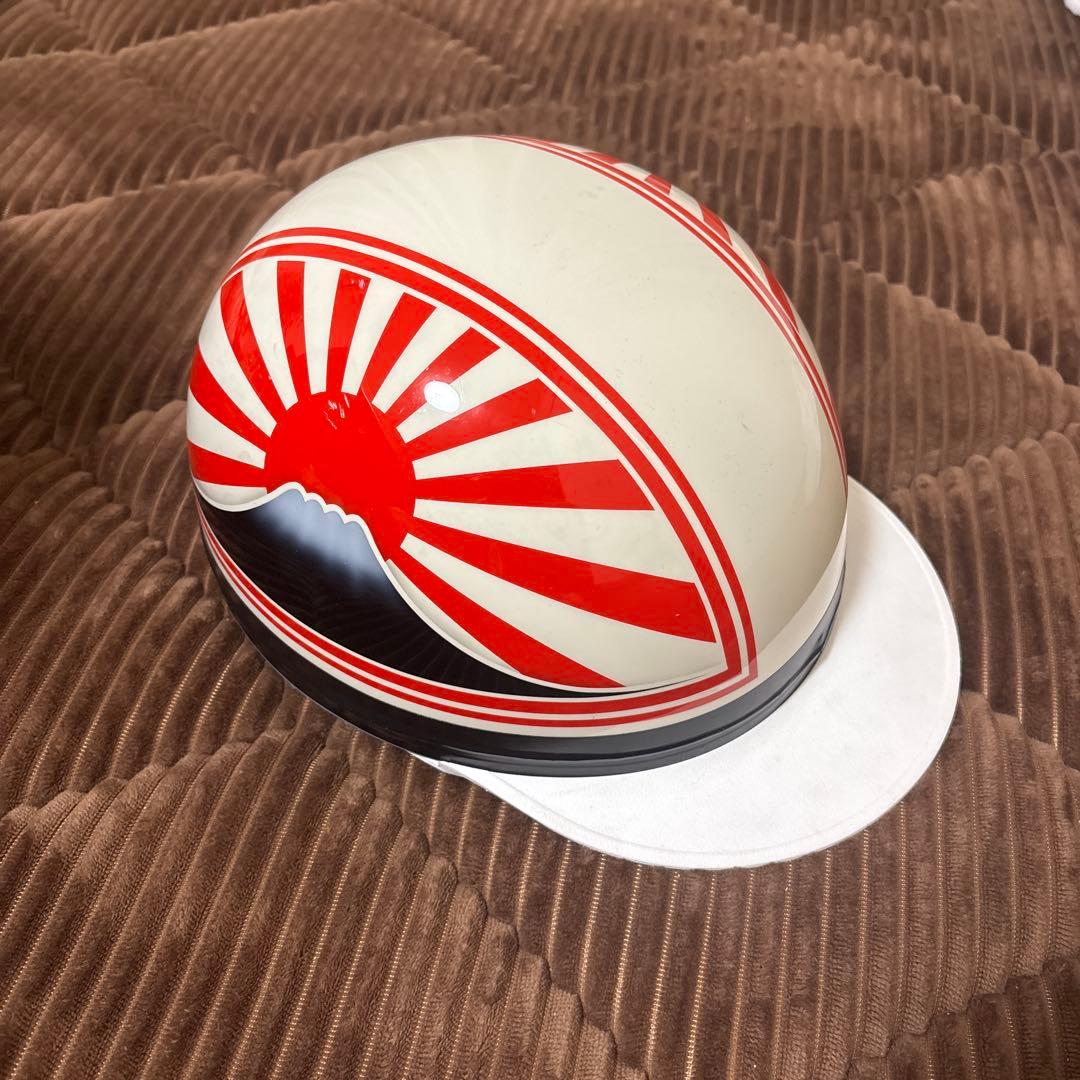 富士日章　コルク半　赤白