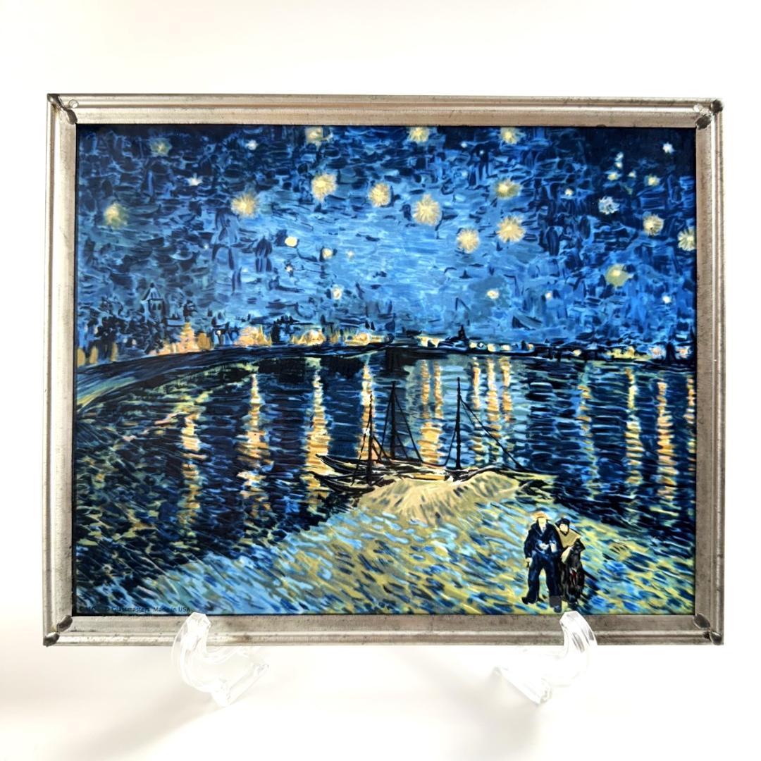 フィンセント・ファン・ゴッホ ステンドグラス ローヌ川の星月夜 グラスマスターズ