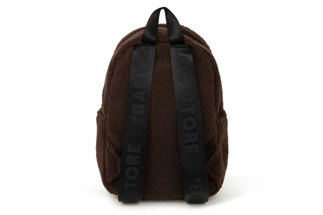 バッグ BAPE BABY MILO MINI FAUX FUR BACKPACK