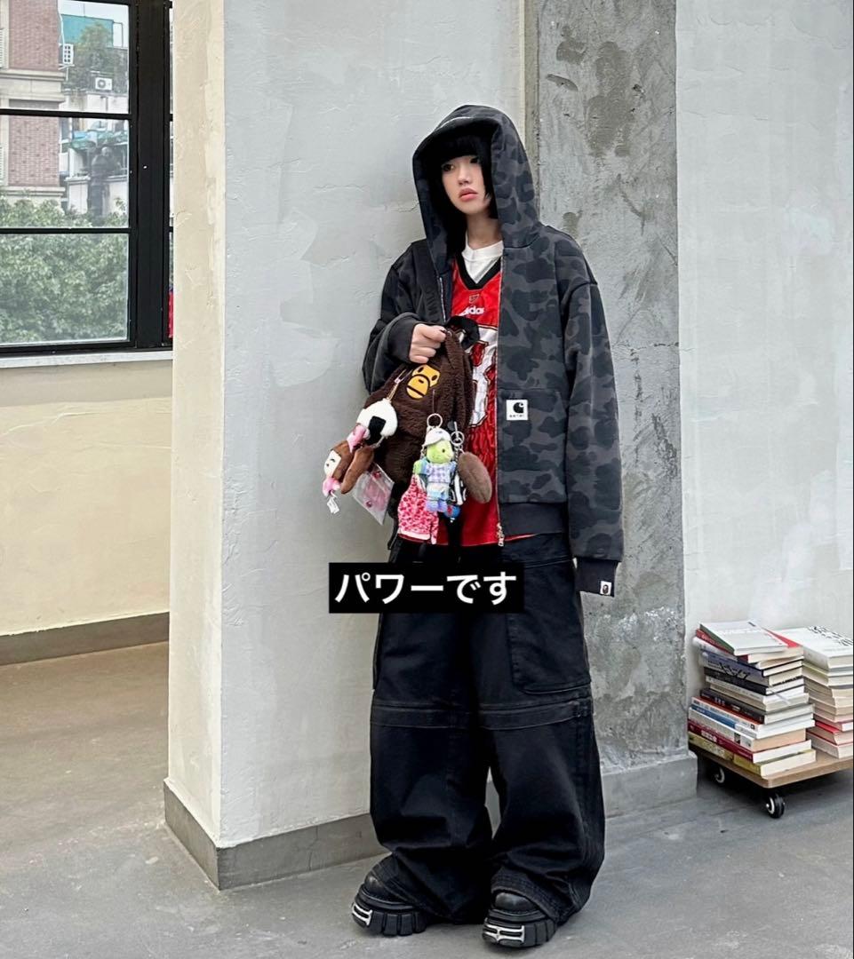 バッグ BAPE BABY MILO MINI FAUX FUR BACKPACK