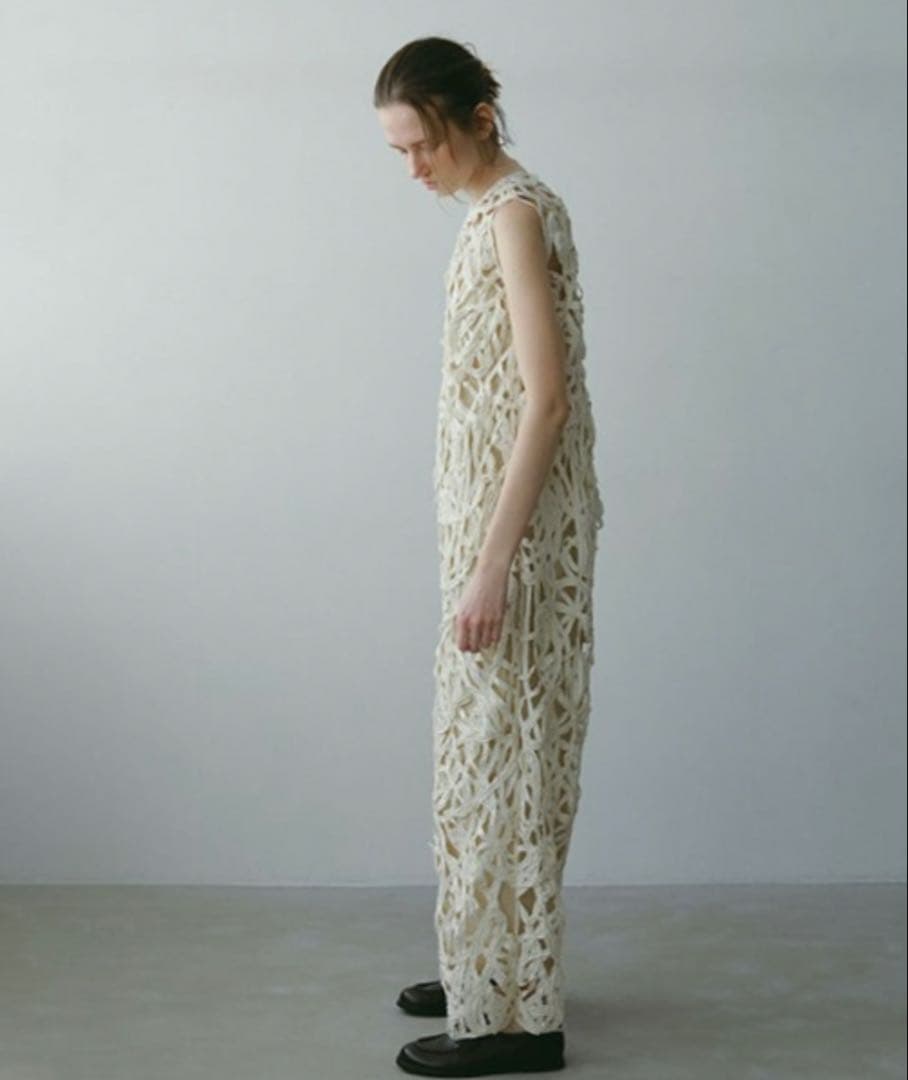 ETRETOKYO/エトレトウキョウ ブレードパターンノースリーブオールインワン