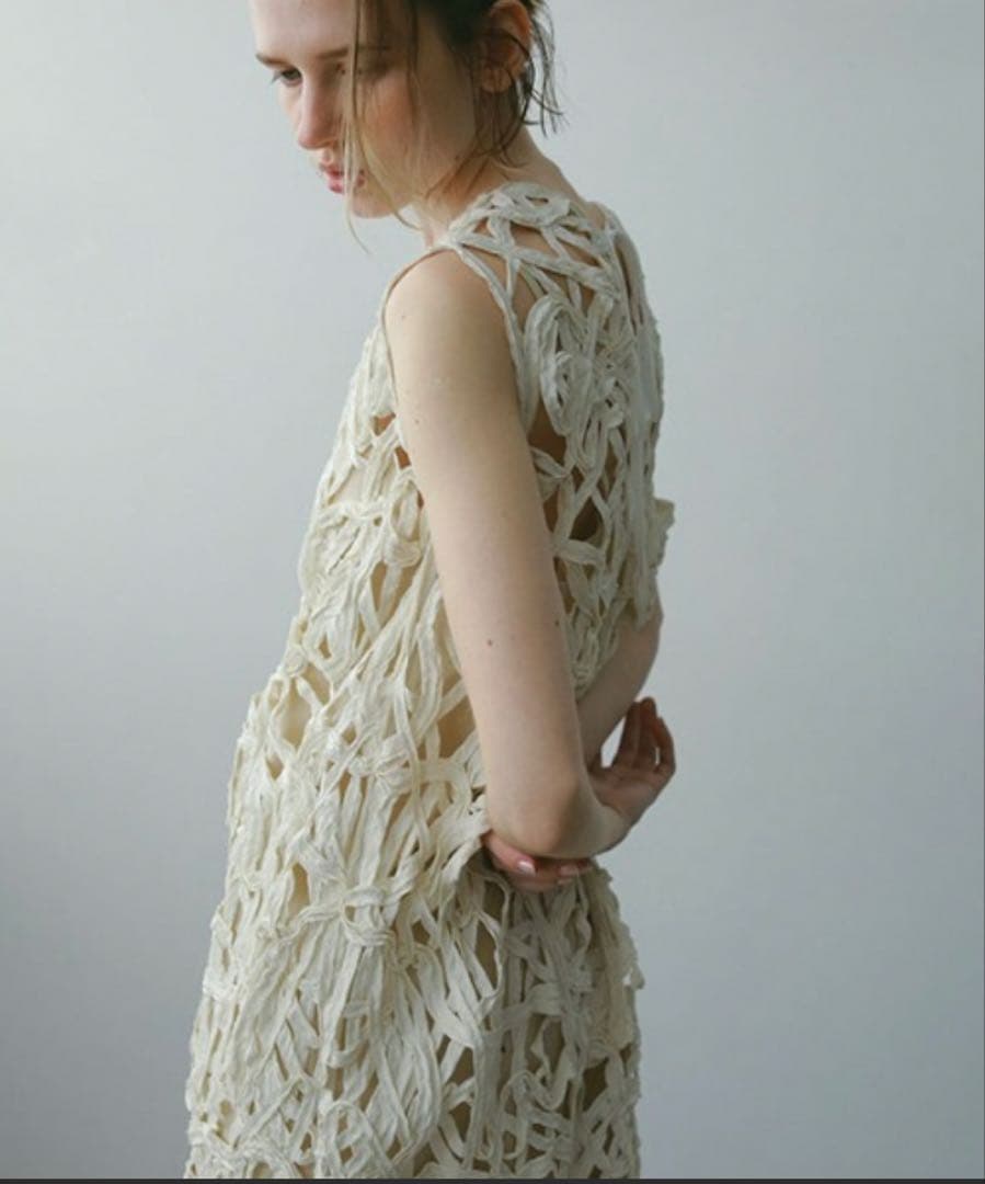 ETRETOKYO/エトレトウキョウ ブレードパターンノースリーブオールインワン