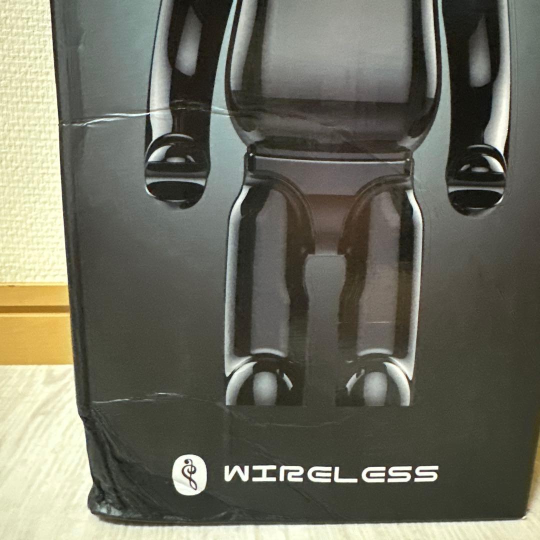 Bluetooth スピーカー　USB　ゴールド　モバイルスピーカー　KAWS