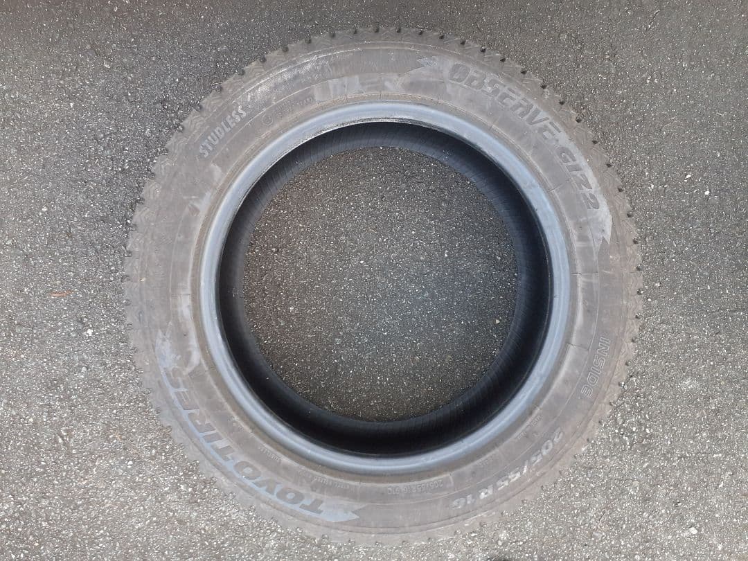 深溝22年47週　TOYO　スタッドレスタイヤ 205/55R16インチ 4本