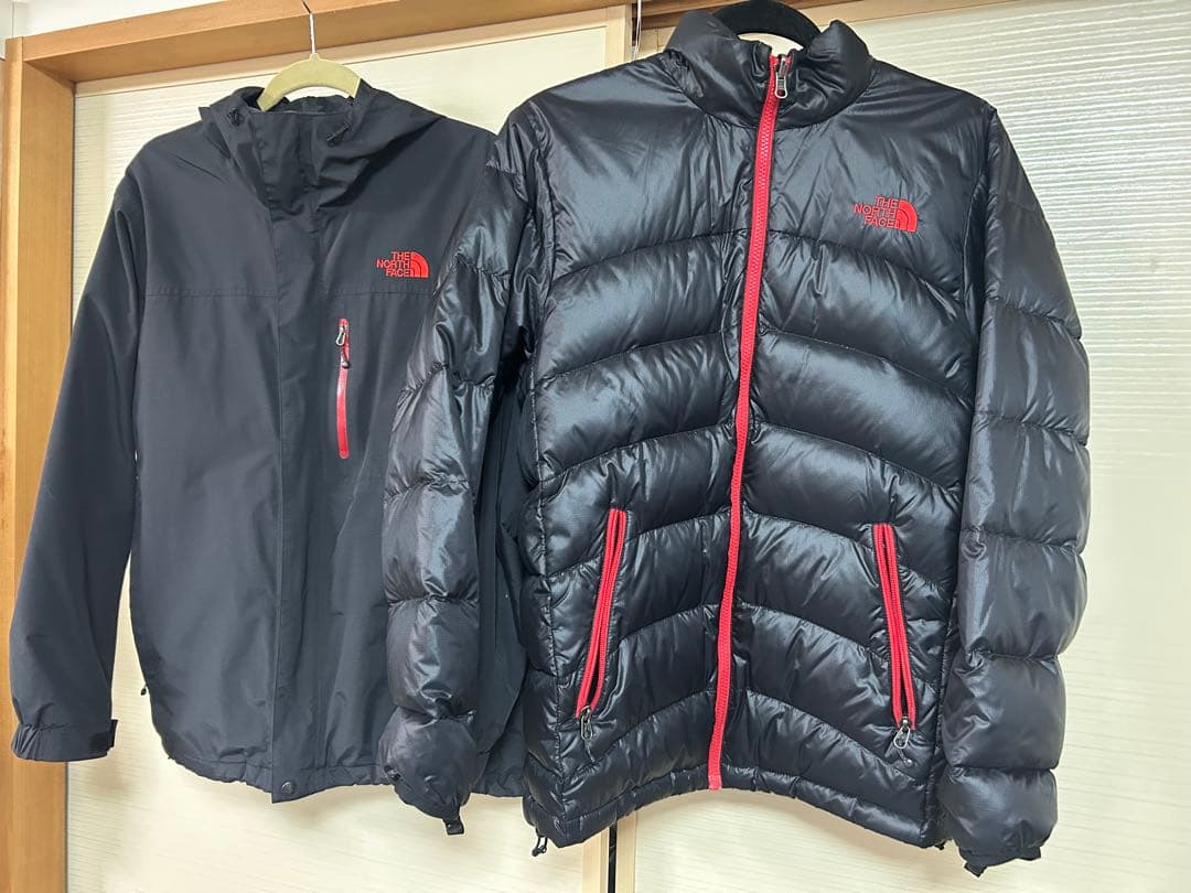 ノースフェイス　マウンテンジャケット　インナーダウン付き　ゼウストリクライメイト