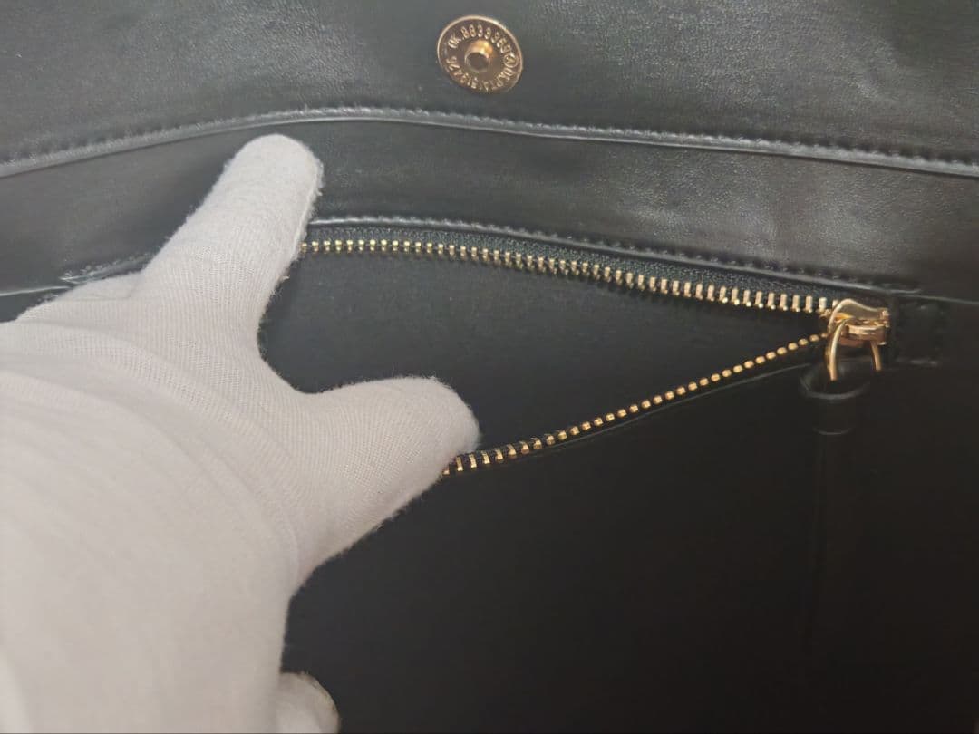 Vivienne　Westwood　ブラックキルティングトートバッグ