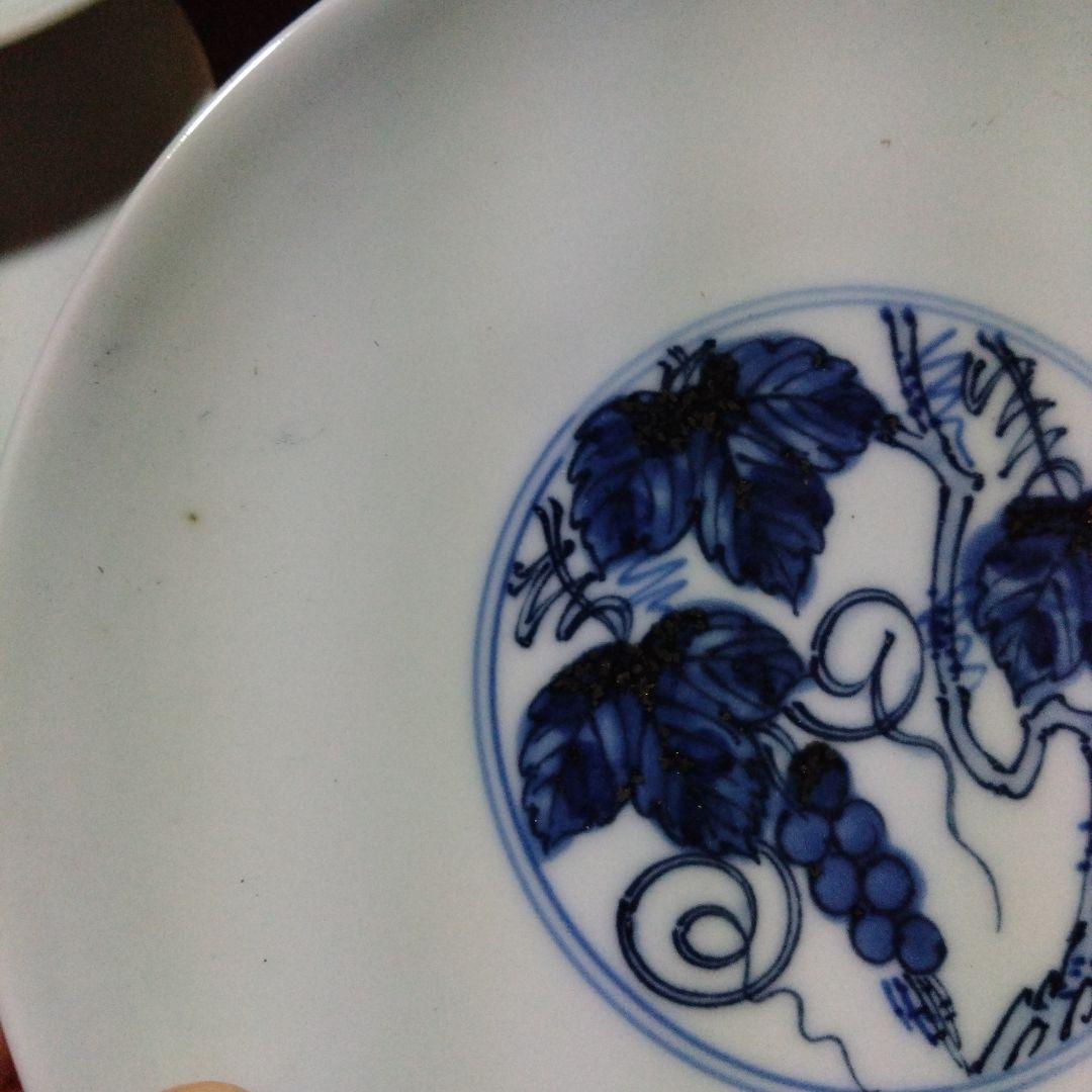 ２点おまとめ専用。手描きの平皿6枚+平皿5枚あやめ