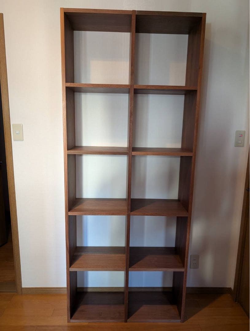 【送料込】無印良品 Muji スタッキングシェルフ 棚 木製家具