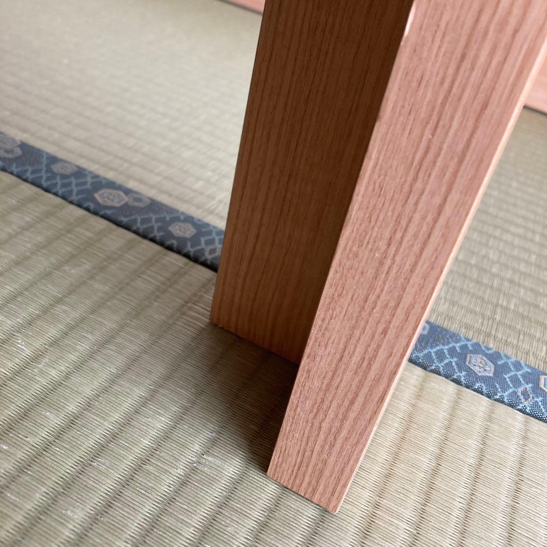 絆最大224.5センチ⭐︎120センチ　ナチュラルウッド 伸縮式テーブル