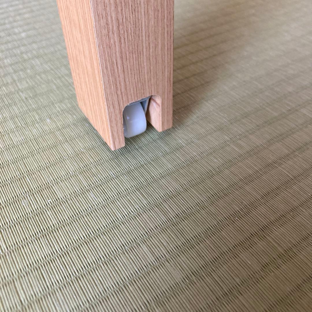 絆最大224.5センチ⭐︎120センチ　ナチュラルウッド 伸縮式テーブル