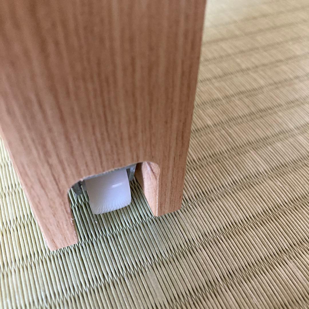 絆最大224.5センチ⭐︎120センチ　ナチュラルウッド 伸縮式テーブル