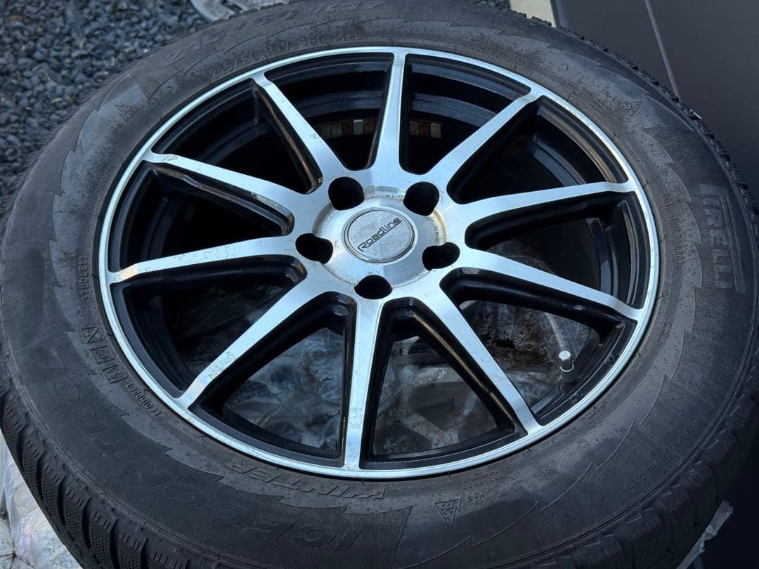 215/60R17 スタッドレスタイヤ ホイール付き4本セット