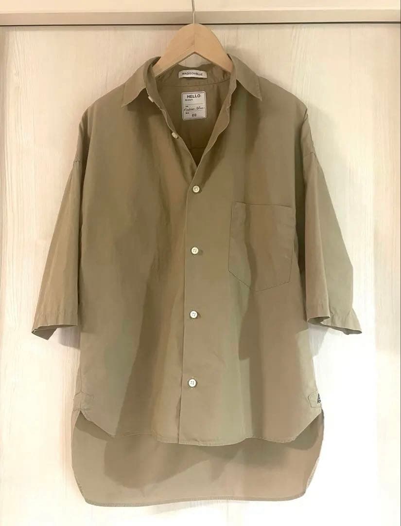 マディソンブルー J.BRADLEY シャツ ベージュ　サイズ00
