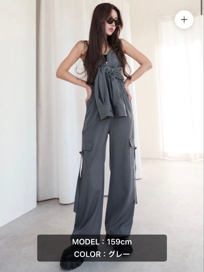 【新品未使用】GlamLips 2WAY ミリタリー オールインワン