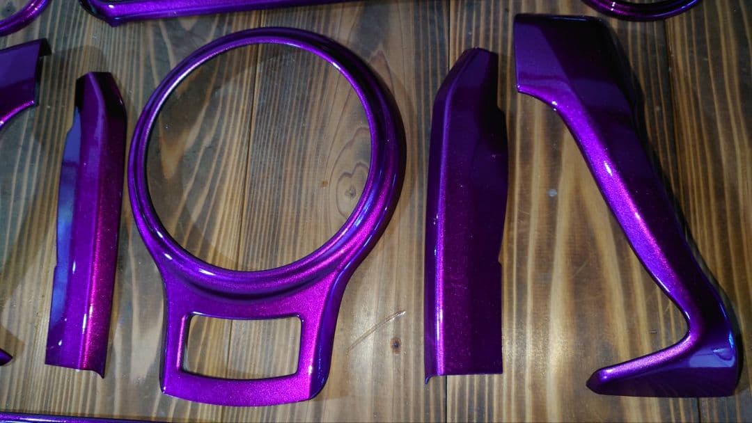 トヨタ86 BRZ zn6 zc6　キャンディパープル室内パネルカバーフルセット