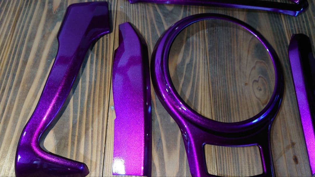 トヨタ86 BRZ zn6 zc6　キャンディパープル室内パネルカバーフルセット