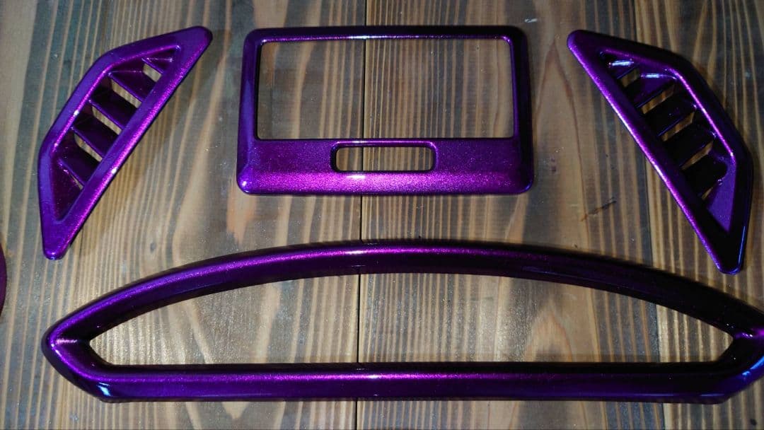 トヨタ86 BRZ zn6 zc6　キャンディパープル室内パネルカバーフルセット