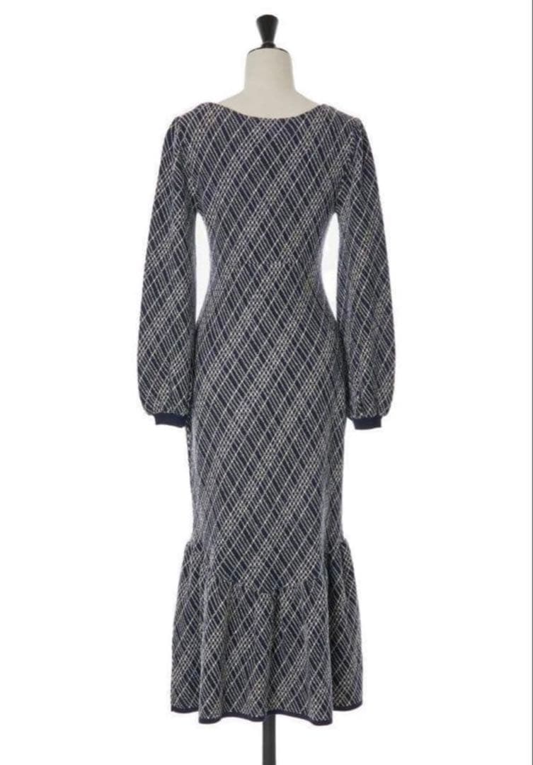 ワンピース herlipto Vosges Jacquard Knit Dress